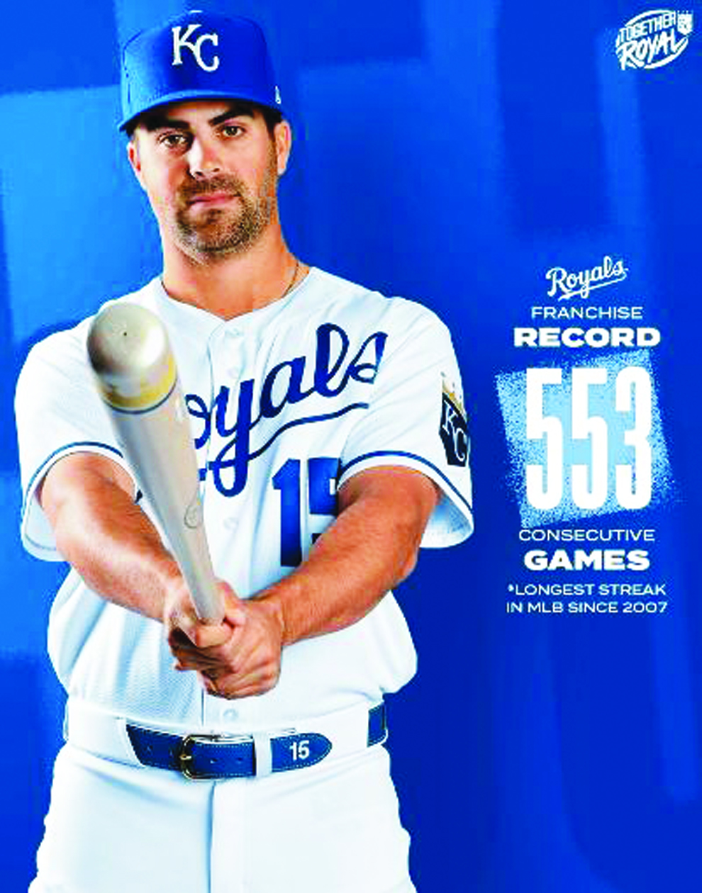 Merrifield's consecutive game streak ends at 553 Davie County