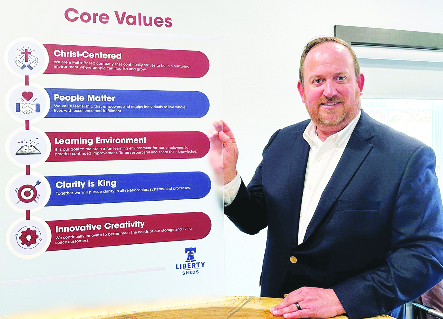 Liberty Sheds officially opens Mocksville expansion Davie County