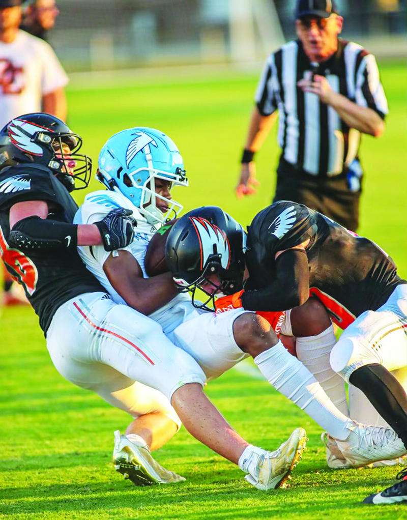 Defense stellar in JV football win Davie County Enterprise Record